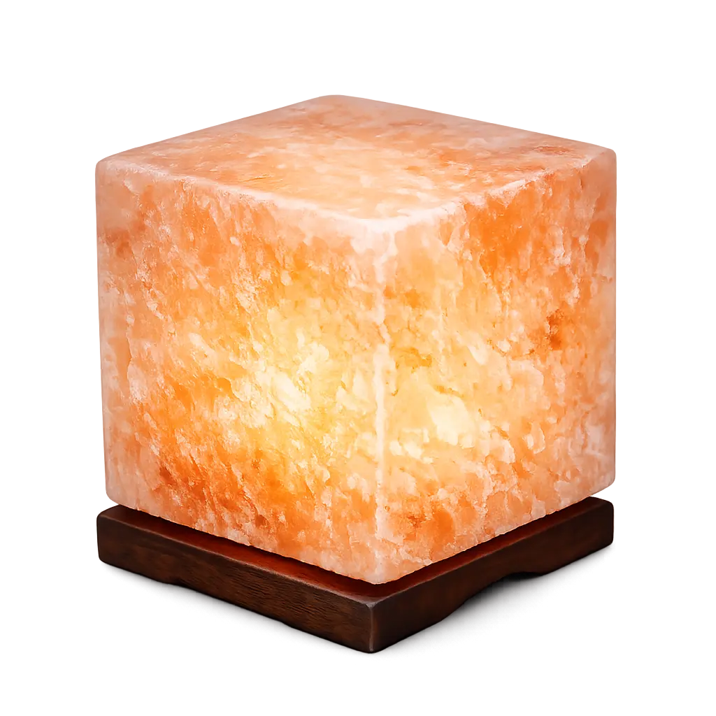 Cube Salt Lamp
