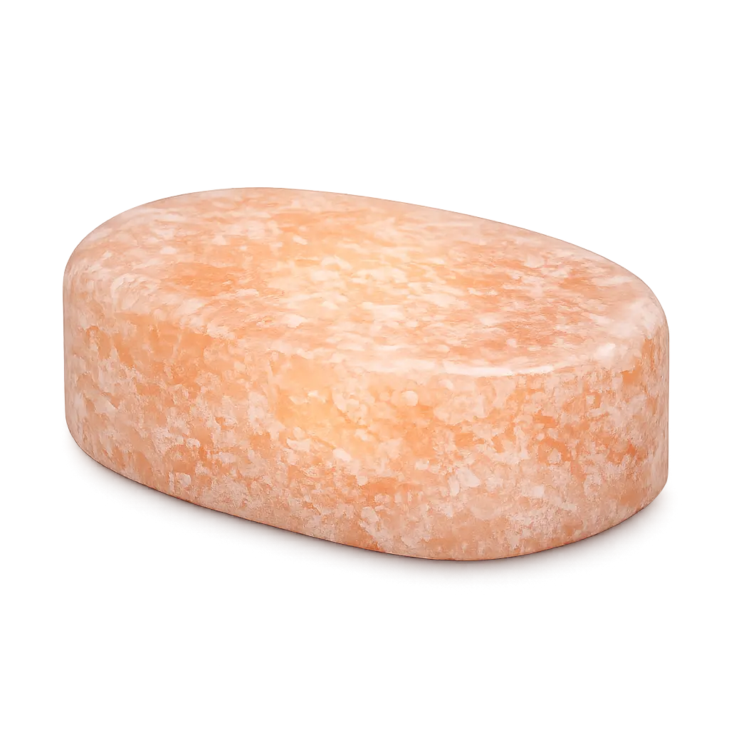 Oval Himalayan Salt Soap Bar